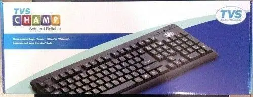 Tvs Champ USB, Wired Keyboard (Multicolour) - 2012020076 2.webp