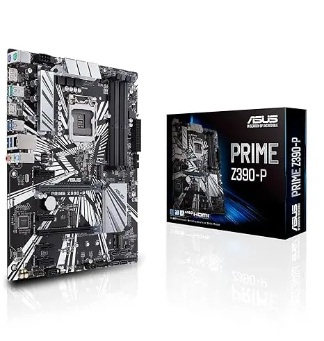 ASUS Prime Z390-P LGA1151 (Intel 8th 9th Gen) DDR4 DP HDMI M.2 Z390 ATX Motherboard USB 3.1 Gen2 - ‎Prime Z390-P.webp