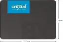 Crucial BX500 500GB 2.5-inch SATA 3D NAND Internal SSD Upto 550 MB/s 