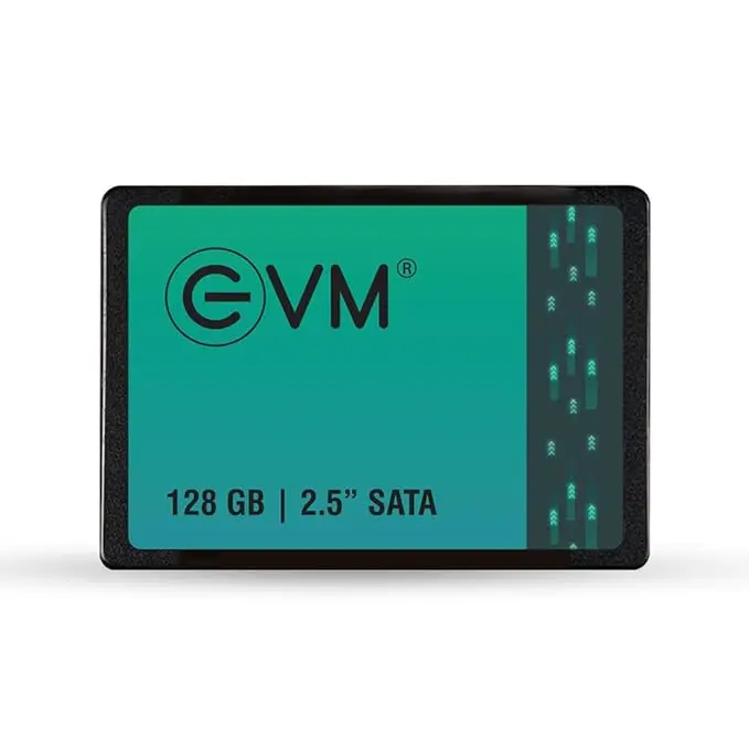 EVM 128GB 2.5-Inch SATA Internal SSD - 550MB/s Read & 500MB/s Write - 5-Year Warranty (EVM25/128GB) 