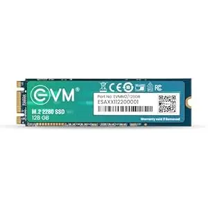 EVM 128GB M.2 (2280) SATA Internal SSD - 520MB/s Read & 370MB/s Write - 5-Year Warranty (EVMM2/128GB) 