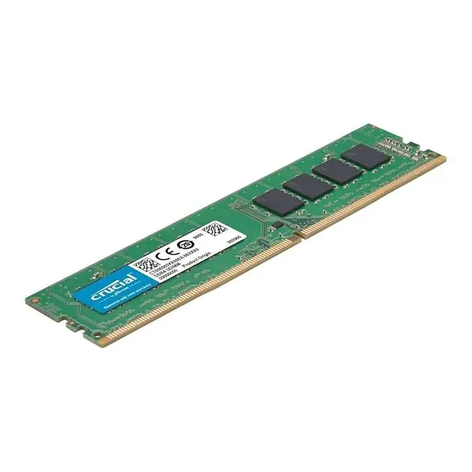 Crucial Basic Series 2666 Mhz Desktop Ram with 10 Years Warranty DDR4 4 GB (Dual Channel) PC (CT4G4DFS8266- 4GB DDR4-2666 UDIMM)