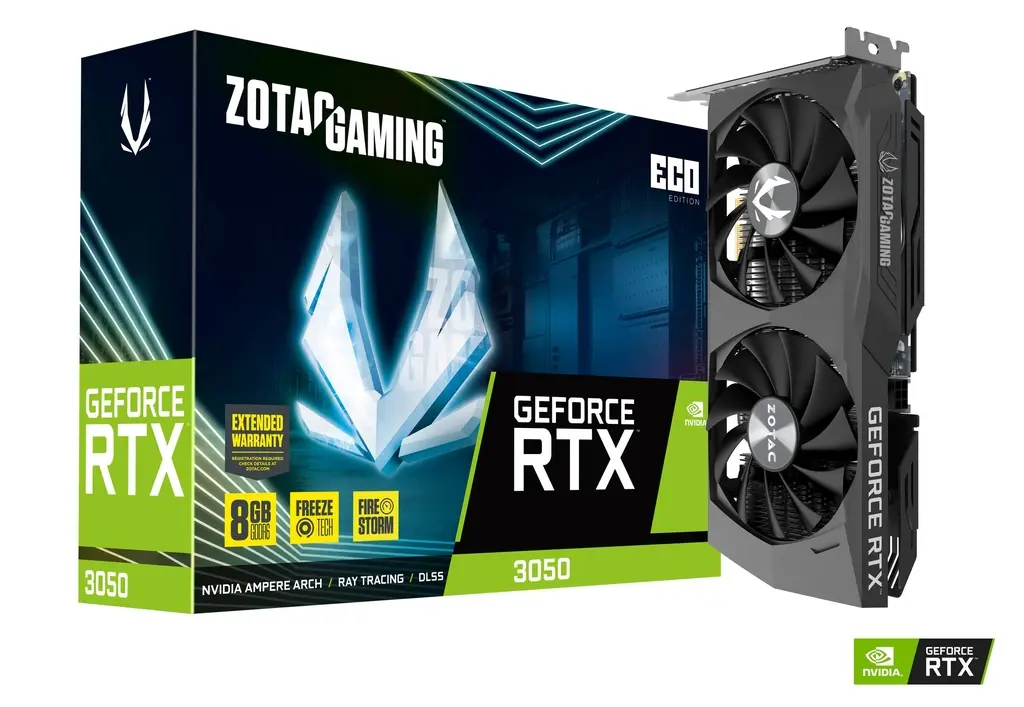 ZOTAC GAMING GEFORCE RTX 3050 ECO ZT-A30500K-10M