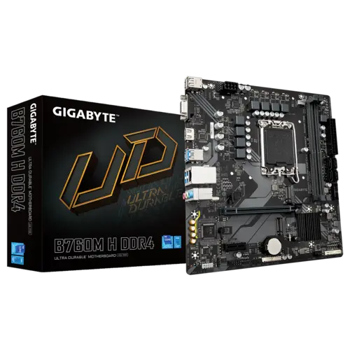 Gigabyte B760M-H DDR4 LGA1700 M-ATX Motherboard 