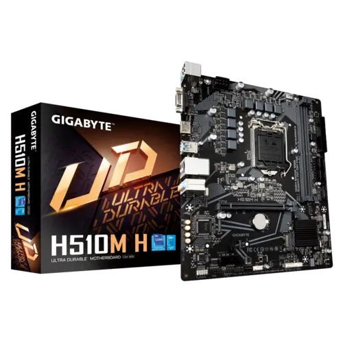 GIGABYTE H510M H MicroATX Motherboard LGA 1200 DDR4 DIMM