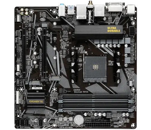 Gigabyte B550M DS3H AC (Wi-Fi) M-ATX Motherboard