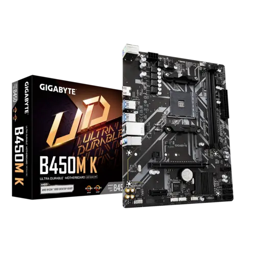 GIGABYTE B450M K MOTHERBOARD