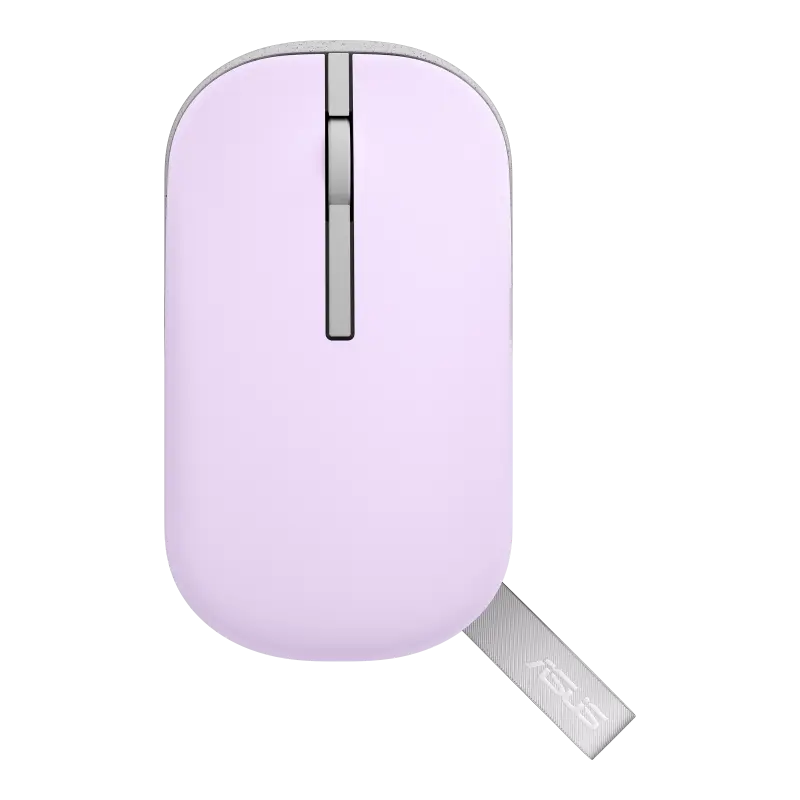 ASUS Marshmallow Mouse MD100(Lilac Mist Purple set)-MD100 MOUSE/PUR/IN