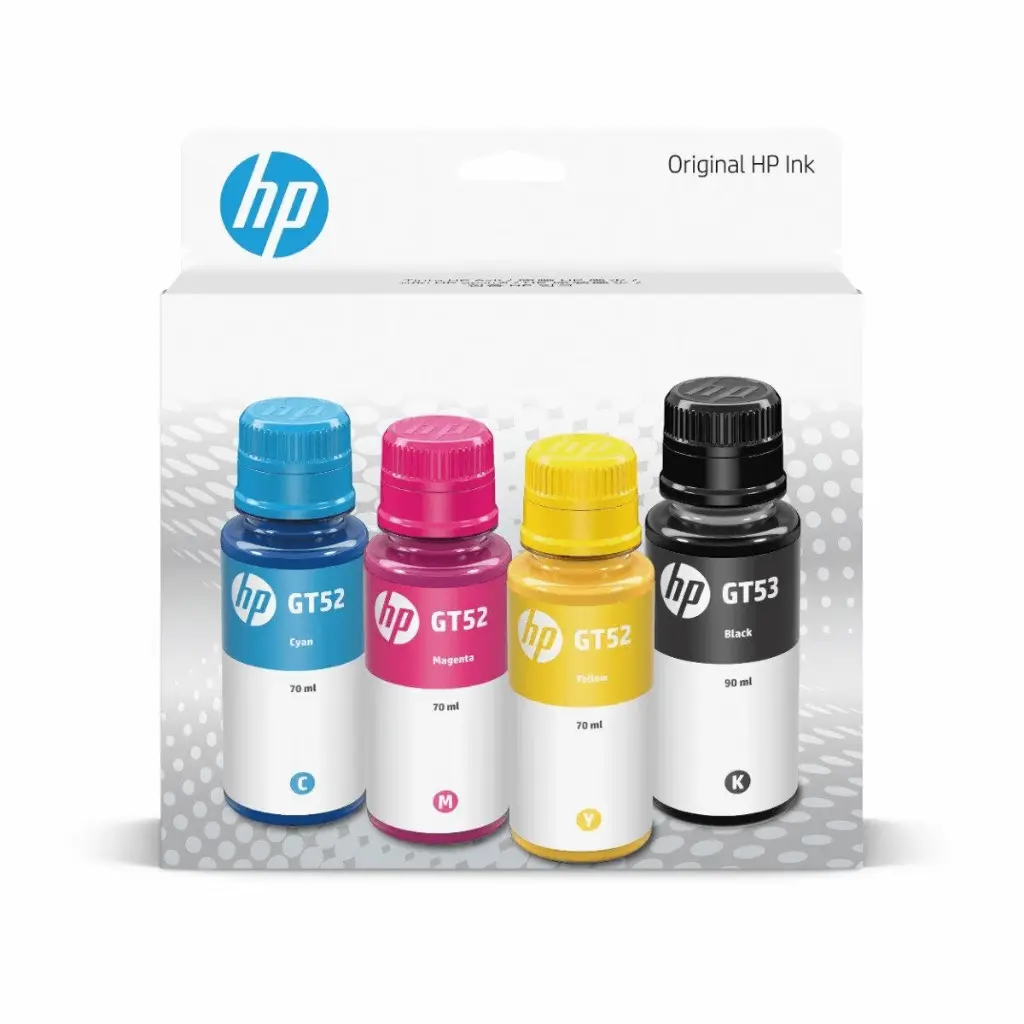 HP GT53/GT52 BOTTLE COMBO 4PACK 