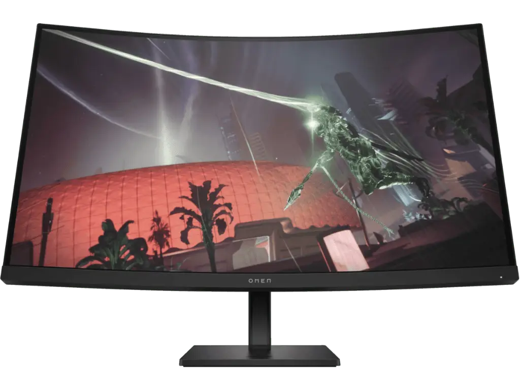 HP OMEN 31.5 inch QHD 165Hz Curved Gaming Monitor - Adjustable Stand; VESA mountable; Eyesafe® Certified Eye Ease; HDR, - 780K7AA