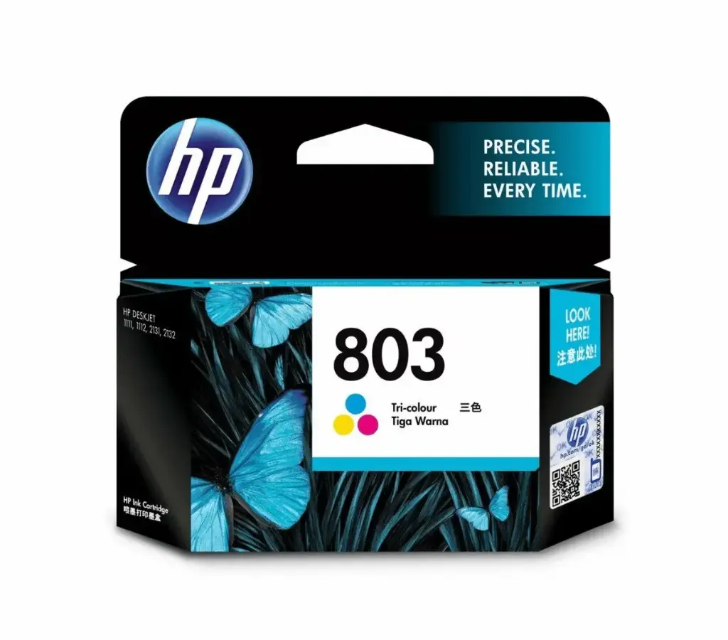 HP INK CARTRIDGE 803 COLOUR