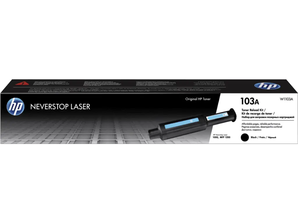 HP 103A Black Original Neverstop Laser Toner Reload Kit