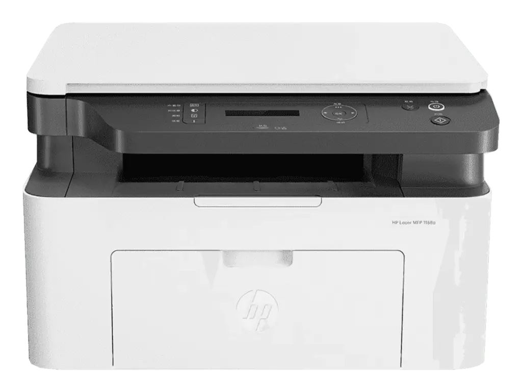 HP MFP 1188A Multi-function Monochrome Laser Printer (Toner Cartridge, 4 Ink Bottles Included)Print, Copy & Scan