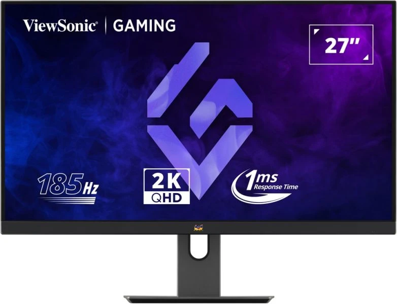  ViewSonic Gaming (from USA) - VX2758A-2K-PRO-2 55.88 Cm 27" | 185 Hz| IPS QHD 2K Gaming Monitor | 1ms | HDR10| FreeSync | 137% sRGB | Height Adjustment |Swivel, Tilt, Pivot | Eye Care| 2 x HDMI | DP