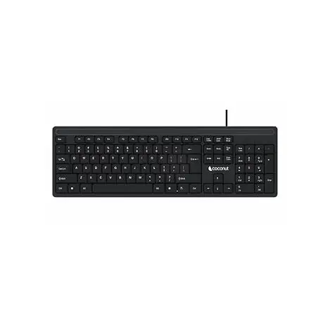 COCONUT K11 keyboard Wired USB Gaming Keyboard  (Black),USB - K11