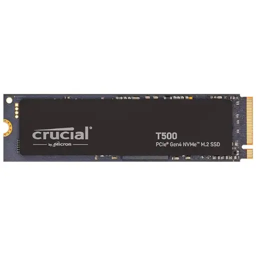 [BWADSSD1012] Crucial T500 500GB Gen4 NVMe M.2 Internal Gaming SSD, Up to 7200MB/s, Laptop & Desktop Compatible + 1mo Adobe CC All Apps - CT500T500SSD8 