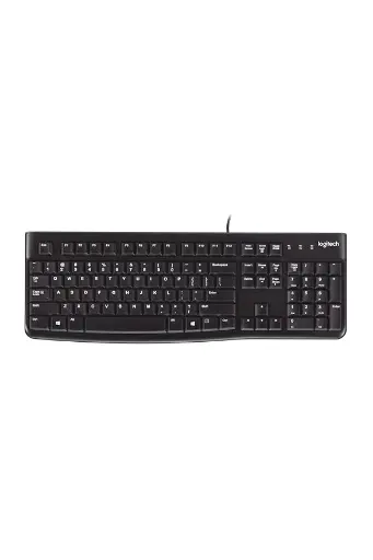 [BWLTKB1002] Logitech Plug and Play USB Keyboard K120, Black 