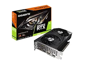 [BWGEGP1004] GIGABYTE NVIDIA GeForce RTX 3060 WINDFORCE OC 12GB GDDR6 pci_e_x16 Graphics Card (GV-N3060WF2OC-12GD)