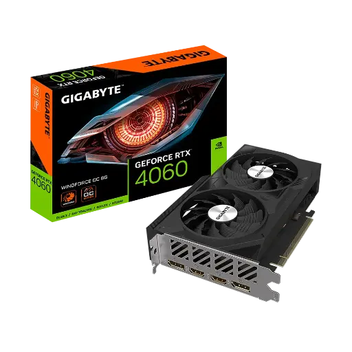 [BWGEGP1005] GeForce RTX™ 4060 WINDFORCE OC 8G GV-N4060WF2OC-8GD