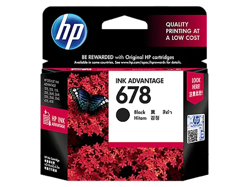 [BWHPCON1008] HP INK CARTRIDGE 678 BLACK - cz107aa