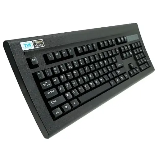 [BWTVSKB1001] TVS ELECTRONICS Gold Prime Mechanical Wired Keyboard | Dustproof Key switches | Guaranteed 50 Million keystrokes | 1.5 Meter USB Cable, USB Gold Keyboard (Black) - 3003010056